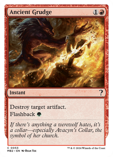 Ancient Grudge (MB2)