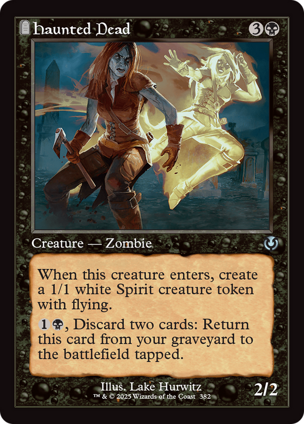 Haunted Dead - Retro Frame (INR)
