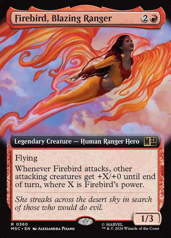 Firebird, Blazing Ranger - Extended Art (MSC)