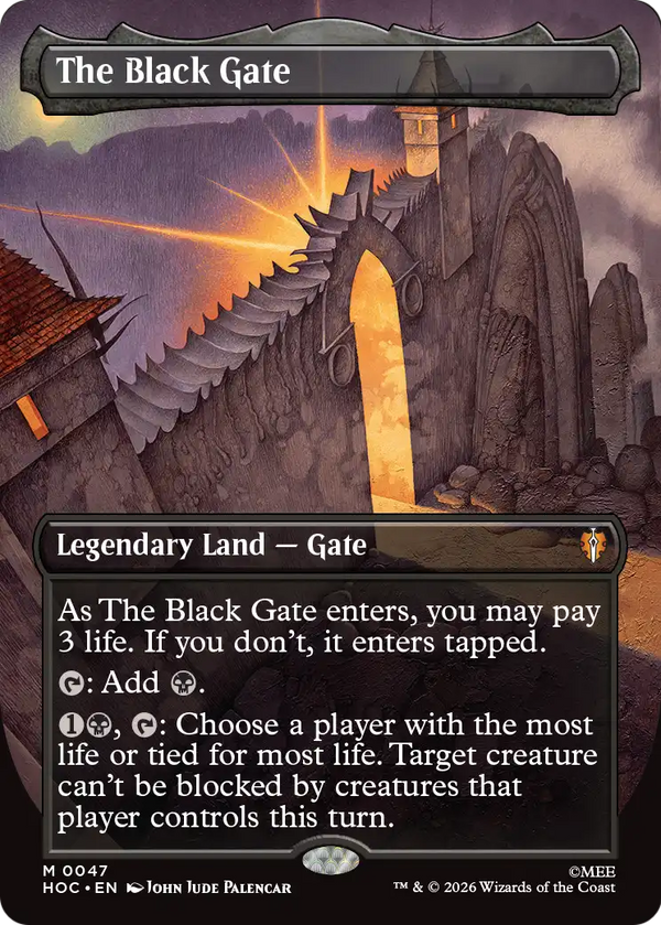 The Black Gate - Borderless (HOC)