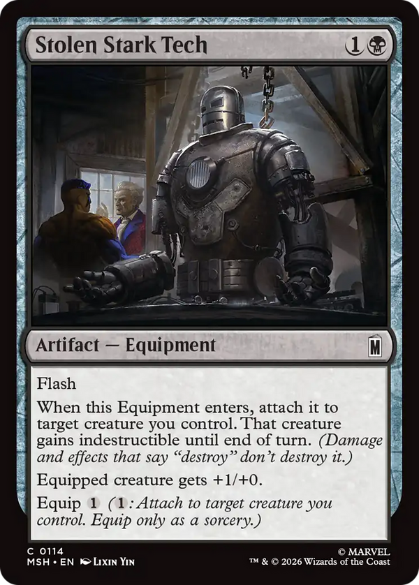 Stolen Stark Tech (MSH) (Pre-Order)