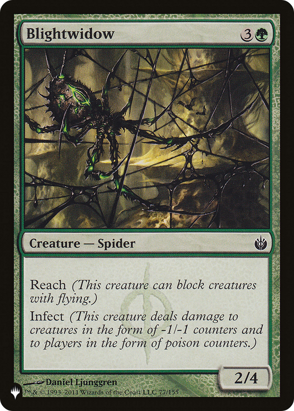 Blightwidow - MBS Reprint (PLST)
