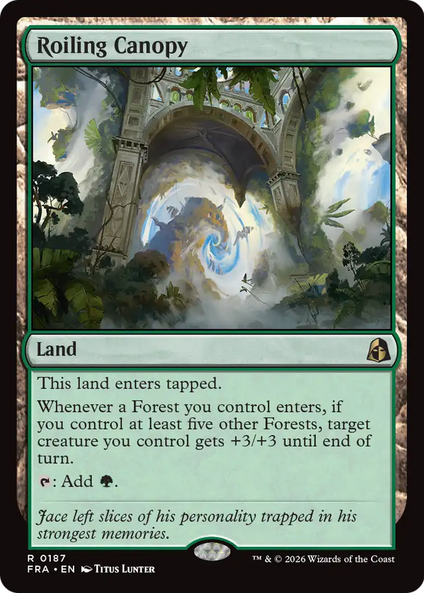 Roiling Canopy (FRA) (Pre-Order)