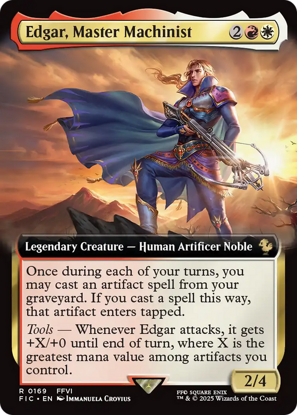 Edgar, Master Machinist - Extended Art (FIC)