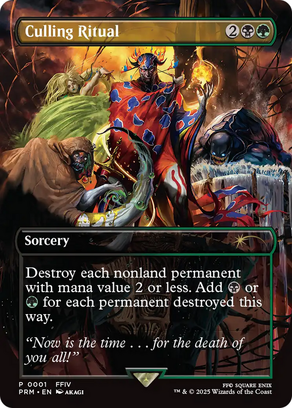 Culling Ritual - Borderless (PW25)