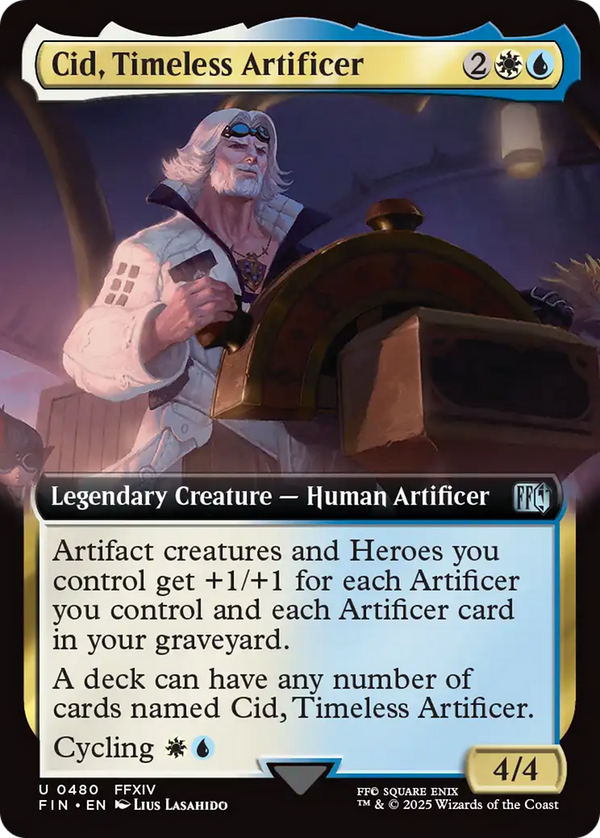 Cid, Timeless Artificer - Extended Art (FIN)