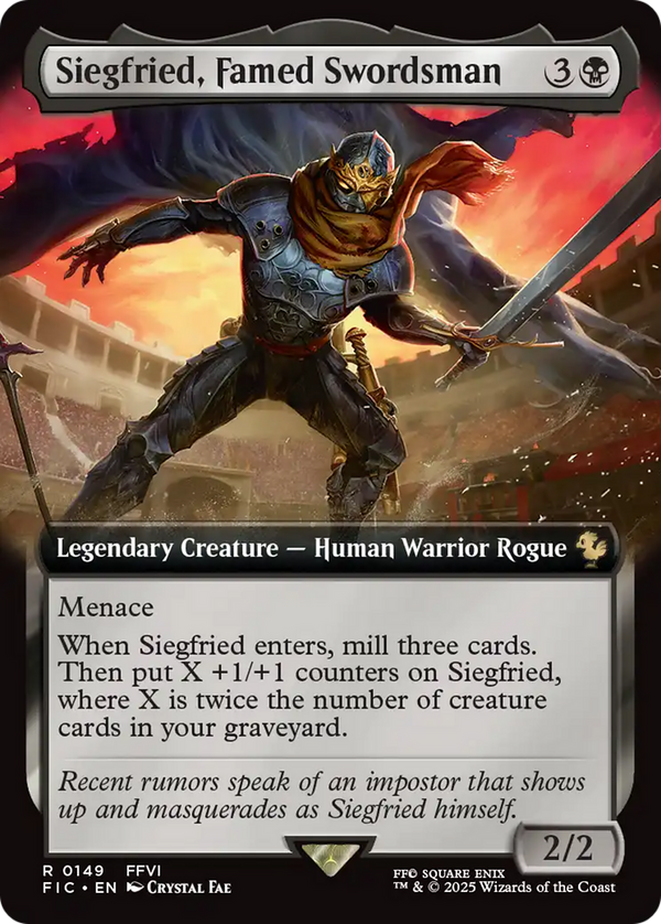 Siegfried, Famed Swordsman - Extended Art (FIC)
