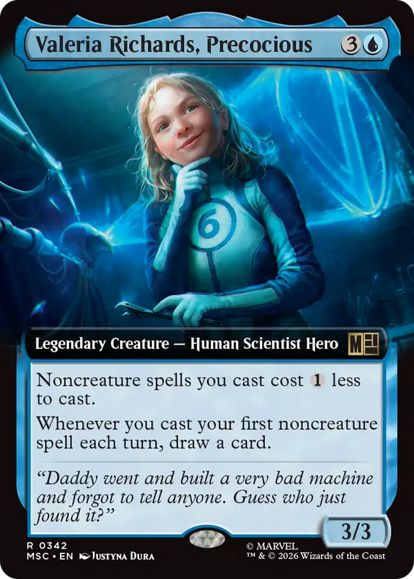 Valeria Richards, Precocious - Extended Art (MSC) (Pre-Order)