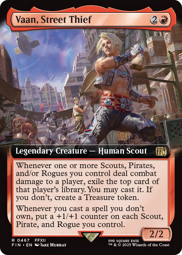 Vaan, Street Thief - Extended Art (FIN)