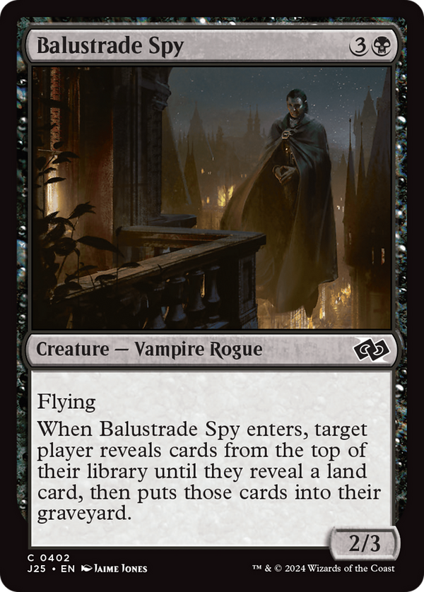 Balustrade Spy (J25)