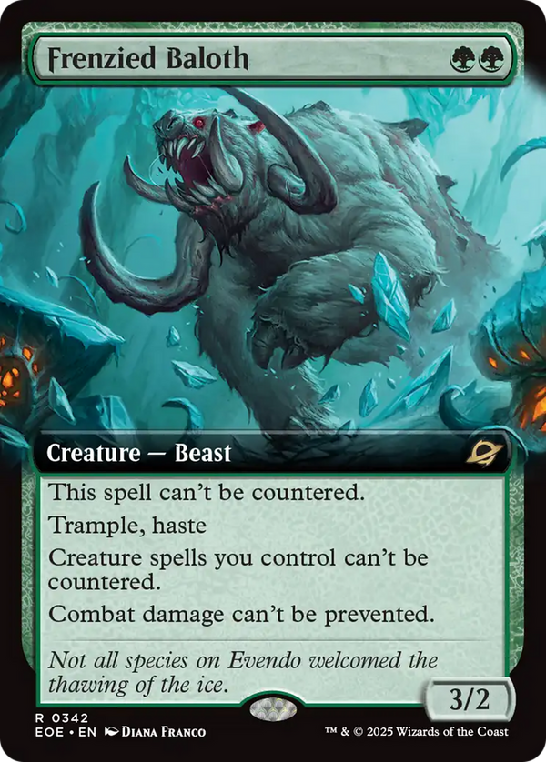 Frenzied Baloth - Extended Art (EOE)