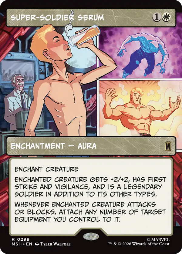 Super-Soldier Serum - Panel Showcase (MSH) (Pre-Order)