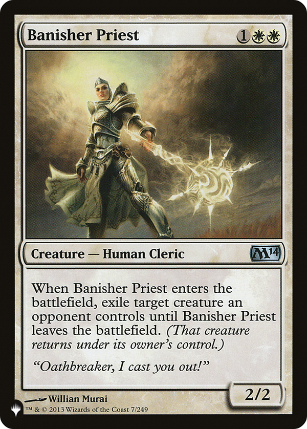 Banisher Priest - M14 Reprint (PLST)