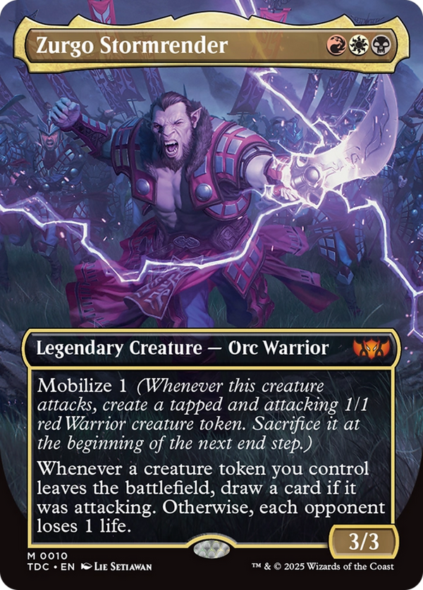 Zurgo Stormrender - Borderless (TDC)