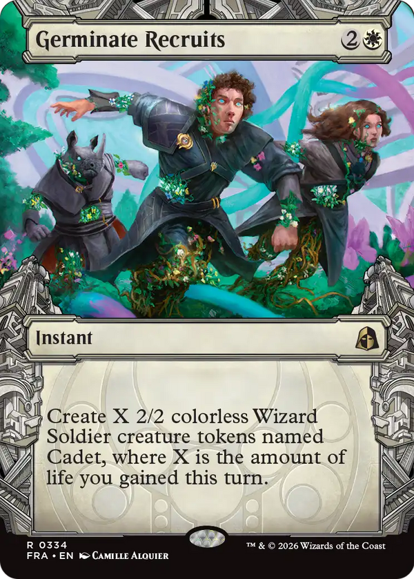 Germinate Recruits - Sculptor's Stronghold Showcase (FRA)