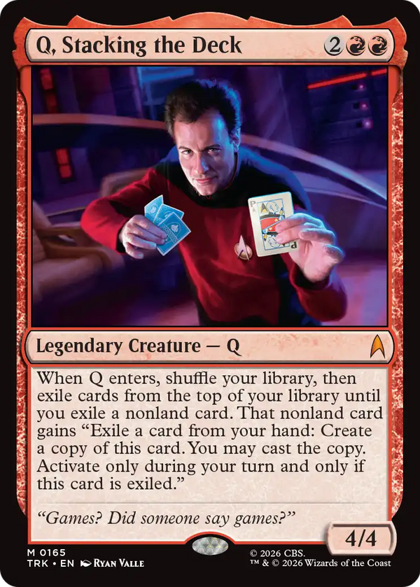 Q, Stacking the Deck (TRK) (Pre-Order)