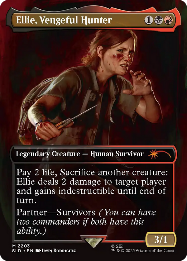 Ellie, Vengeful Hunter - The Last Of Us Part II (SLD)