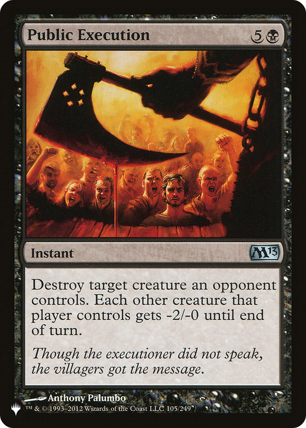 Public Execution - M13 Reprint (PLST)