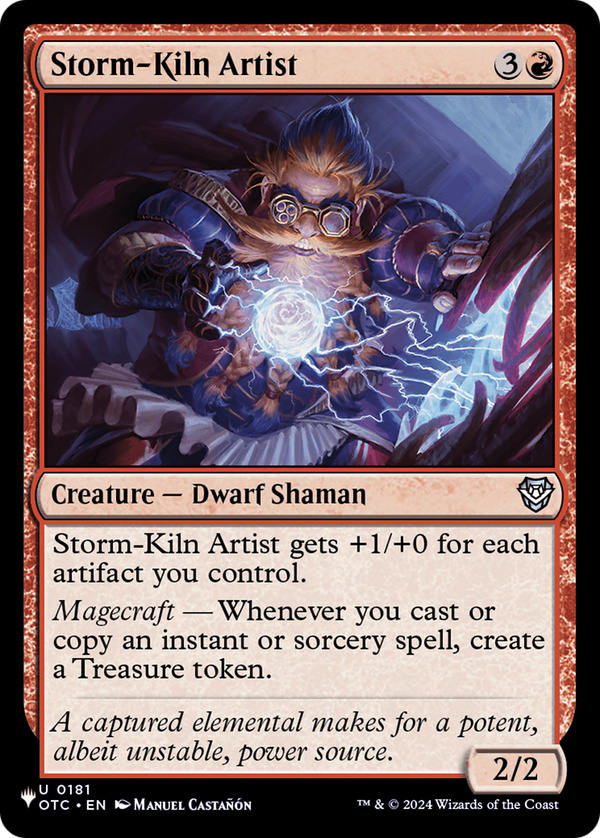 Storm-Kiln Artist - OTC Reprint (PLST)