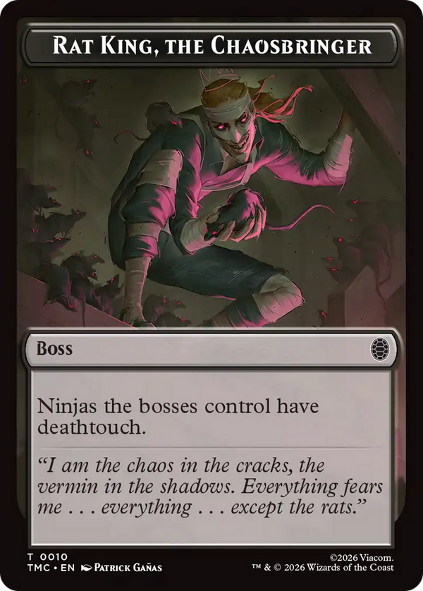 Rat King, the Chaosbringer Token (TTMC)