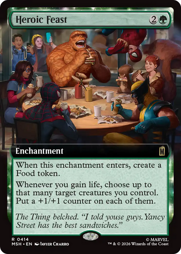 Heroic Feast - Extended Art (MSH) (Pre-Order)