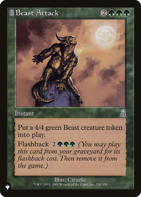Beast Attack - ODY Reprint (PLST)