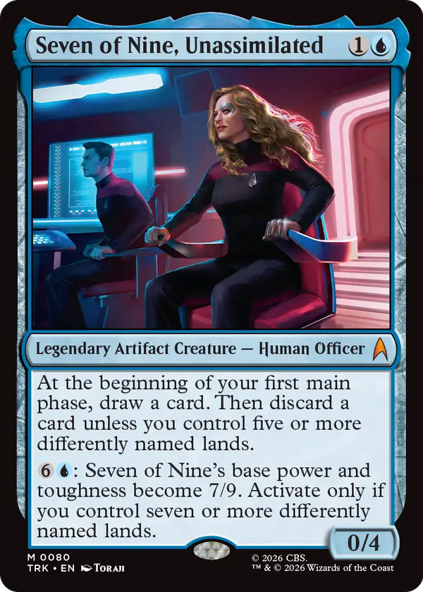 Seven of Nine, Unassimilated (TRK) (Pre-Order)