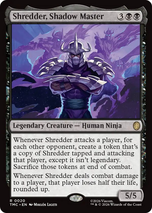 Shredder, Shadow Master (TMC)