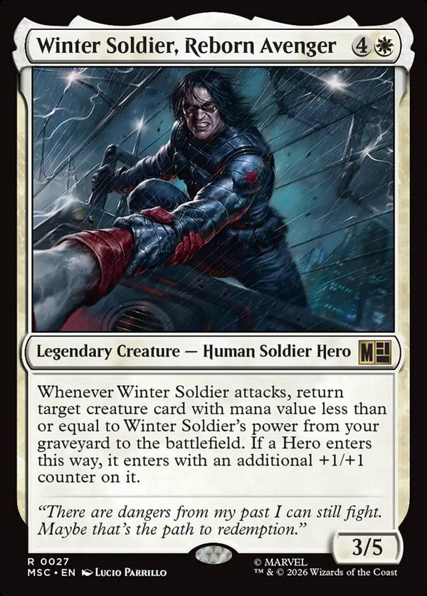 Winter Soldier, Reborn Avenger (MSC)