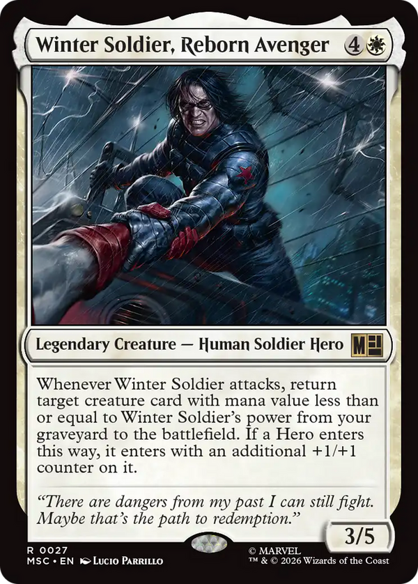 Winter Soldier, Reborn Avenger (MSC) (Pre-Order)
