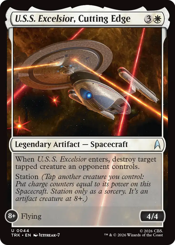 U.S.S. Excelsior, Cutting Edge (TRK) (Pre-Order)