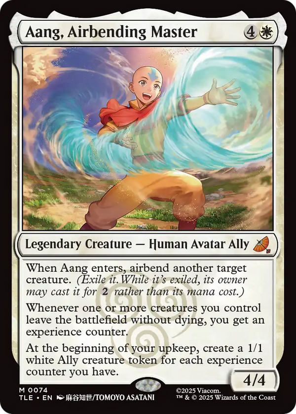 Aang, Airbending Master (TLE)
