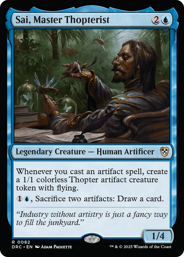 Sai, Master Thopterist (DRC)