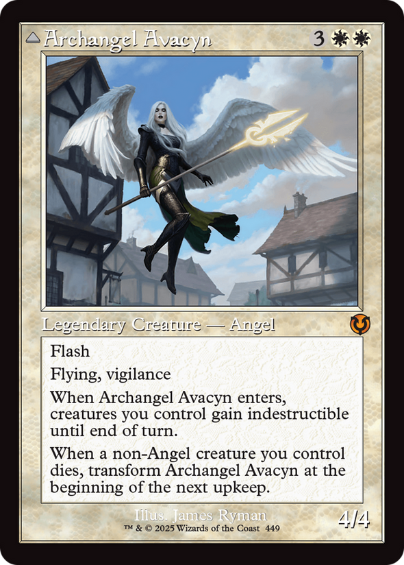 Archangel Avacyn // Avacyn, the Purifier - Retro Frame (INR)