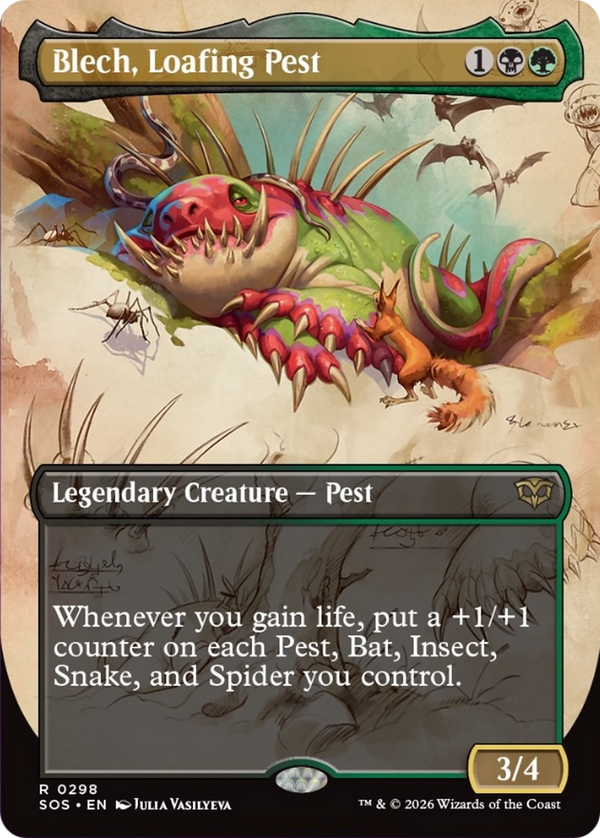 Blech, Loafing Pest - Borderless (SOS)