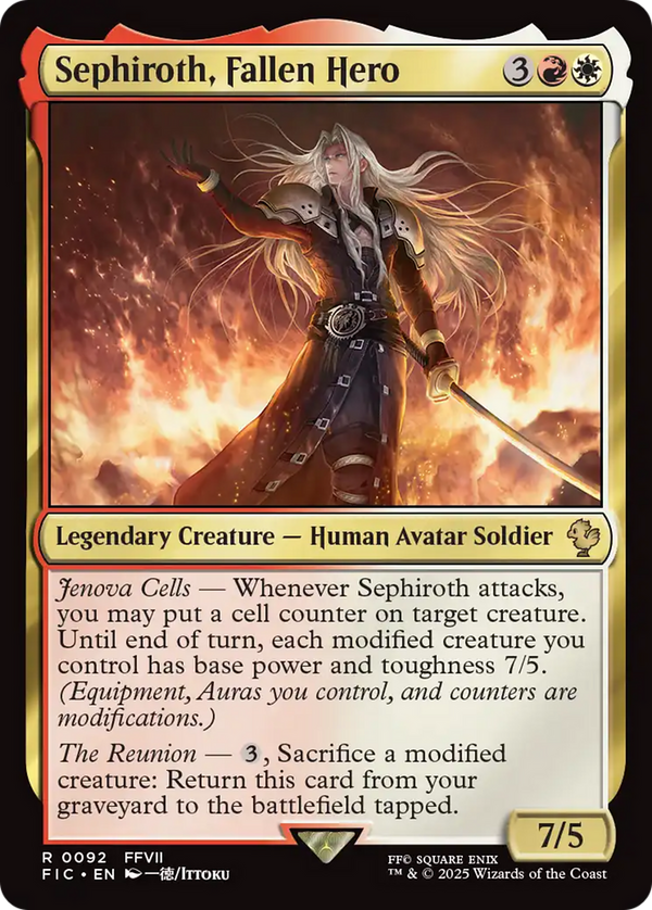 Sephiroth, Fallen Hero (FIC)
