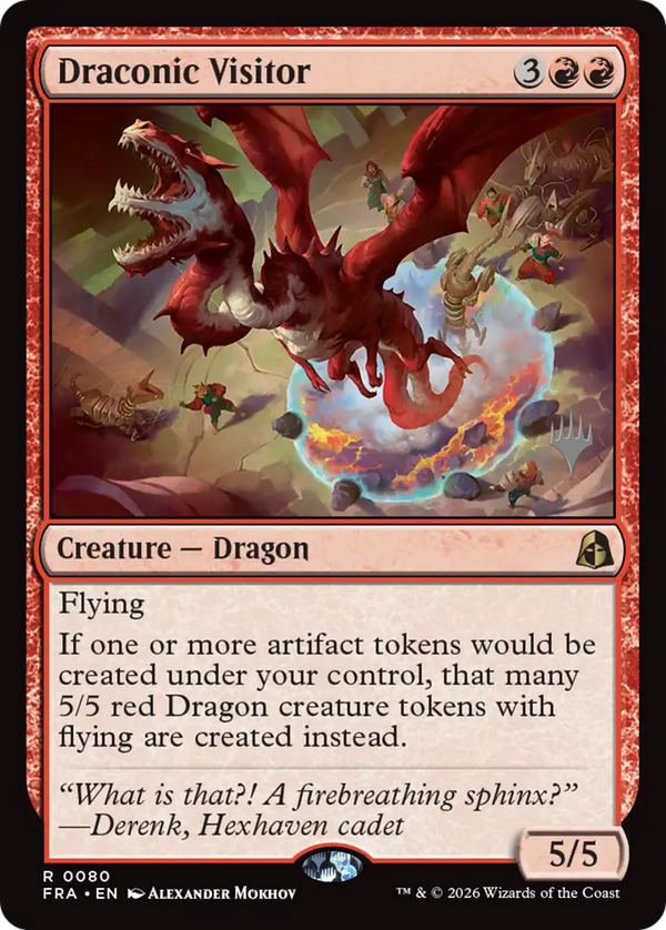 Draconic Visitor - Promo Pack (PFRA)