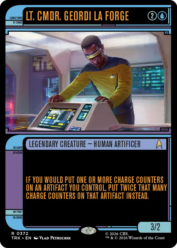 Lt. Cmdr. Geordi La Forge - Showcase (TRK) (Pre-Order)