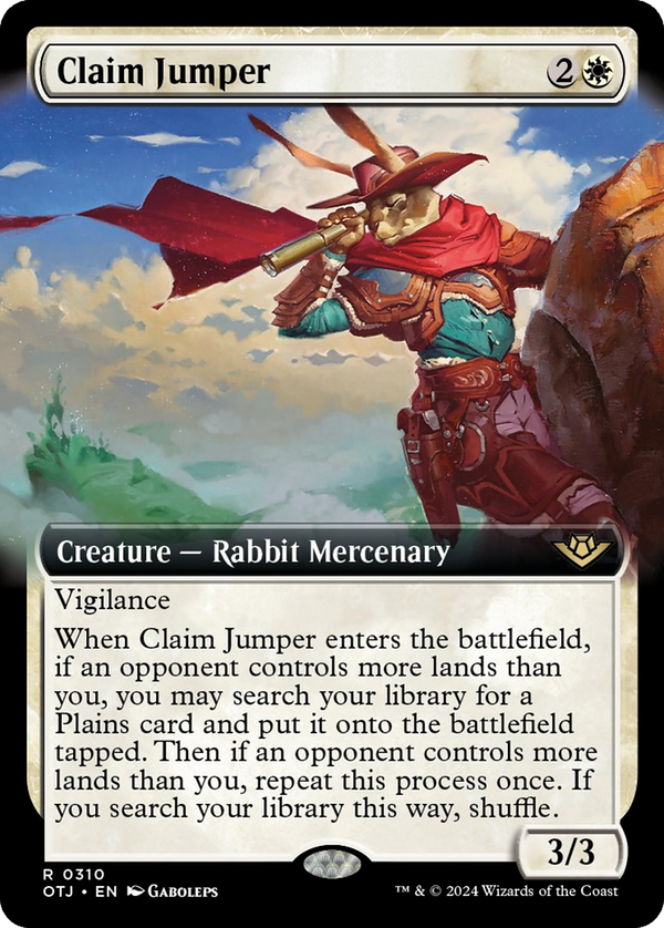 Claim Jumper - Extended Art (OTJ)