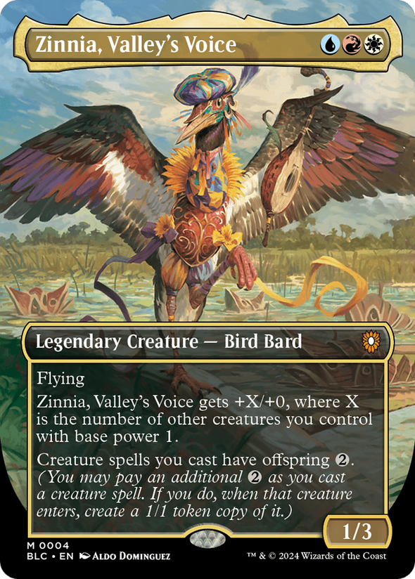 Zinnia, Valley's Voice - Borderless (BLC)