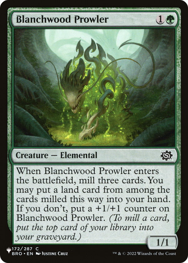 Blanchwood Prowler - BRO Reprint (PLST)