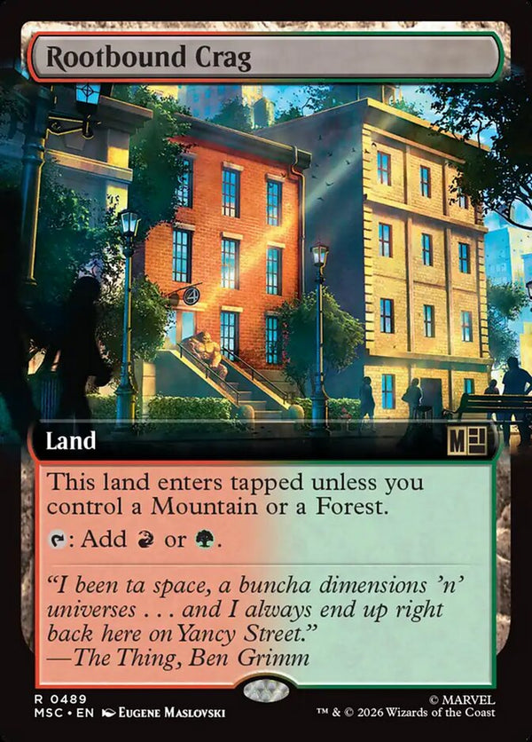 Rootbound Crag - Extended Art (MSC)