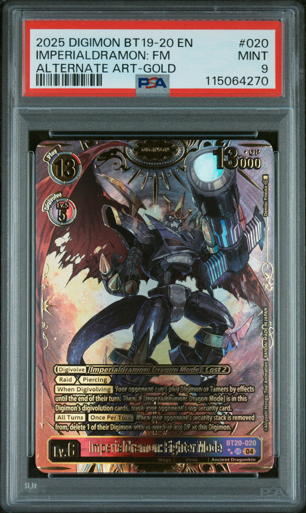 401 Games Canada - Imperialdramon: Fighter Mode (Textured) - BT20-020 ...