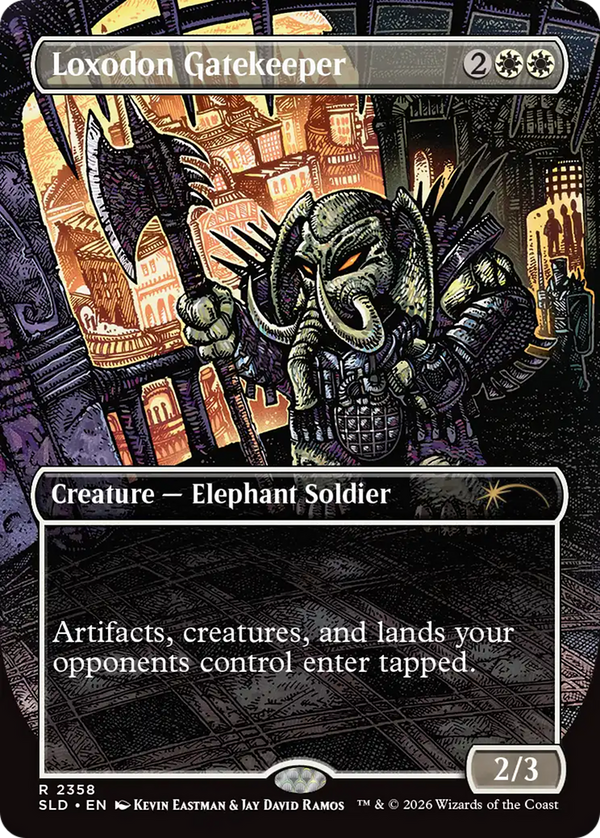 Loxodon Gatekeeper - Featuring: Kevin Eastman (Colors) (SLD)