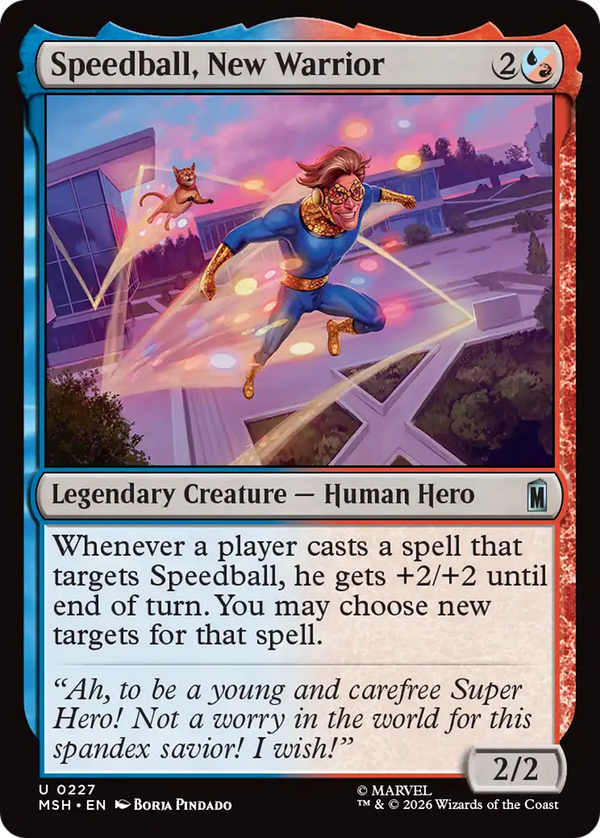 Speedball, New Warrior (MSH) (Pre-Order)