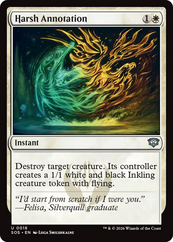 Harsh Annotation (SOS)