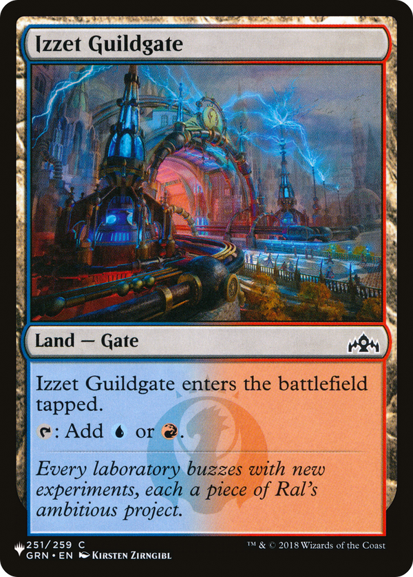 Izzet Guildgate - GRN Reprint (PLST)