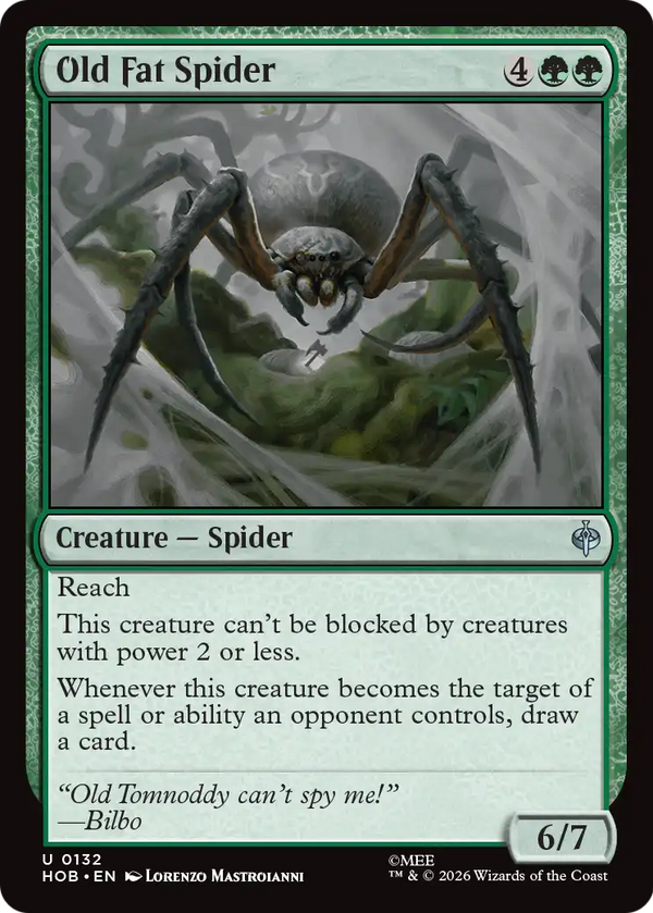 Old Fat Spider (HOB) (Pre-Order)