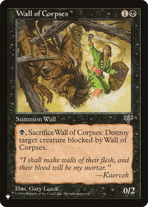 Wall of Corpses - MIR Reprint (PLST)