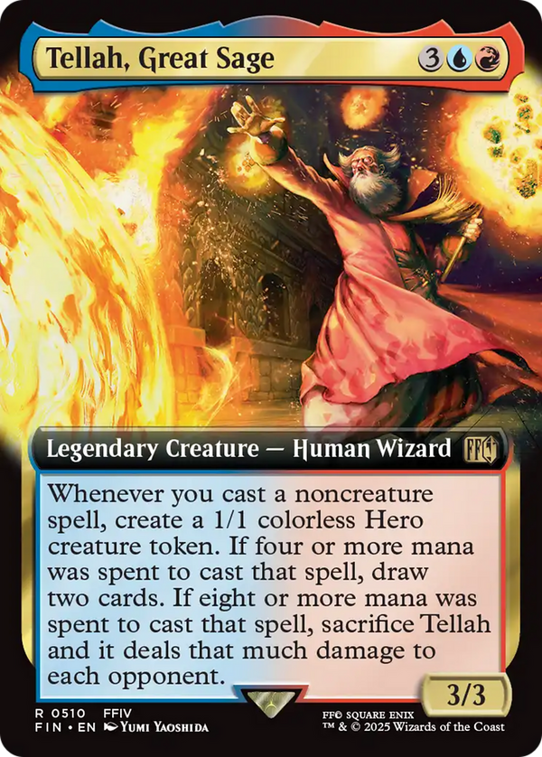 Tellah, Great Sage - Extended Art (FIN)